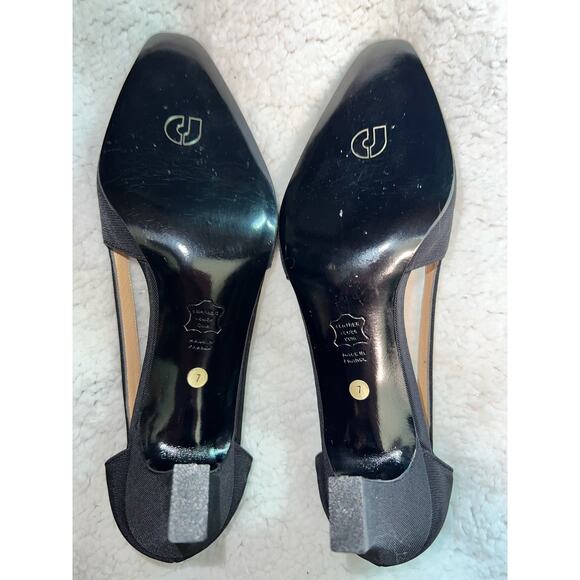 Charles Jordan made in Paris black heels - size 7 - Picture 6 of 8